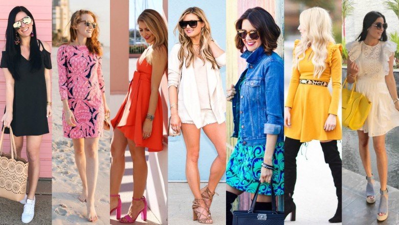 2017'nin İlk Baharı İ&ccedil;in Rengarenk 100+ Kıyafet Kreasyonu